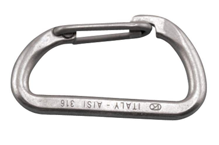 Stainless Steel Wire Lever Spring Clip, Forged, Load Rated, S0141-0080, S0141-0100